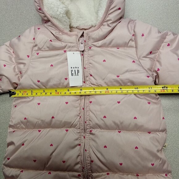 Baby Cold Control Max Puffer Snowsuit By Baby GAP (0-3 Montths) - Picture 10 of 13